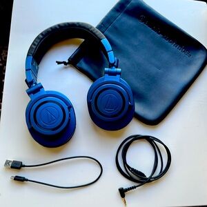 Audio Technica Headphones ATH-M50xBT2 Limited Edition Deep Sea Blue